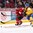 MONTREAL, CANADA - DECEMBER 28: Switzerland's Damien Riat #9 and Sweden's Kristoffer Gunnarsson #6 battle for the puck during preliminary round action at the 2017 IIHF World Junior Championship. (Photo by Andre Ringuette/HHOF-IIHF Images)

